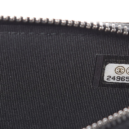 Chanel Caviar Quilted Small Boy Clutch With Chain Black 9 of 11