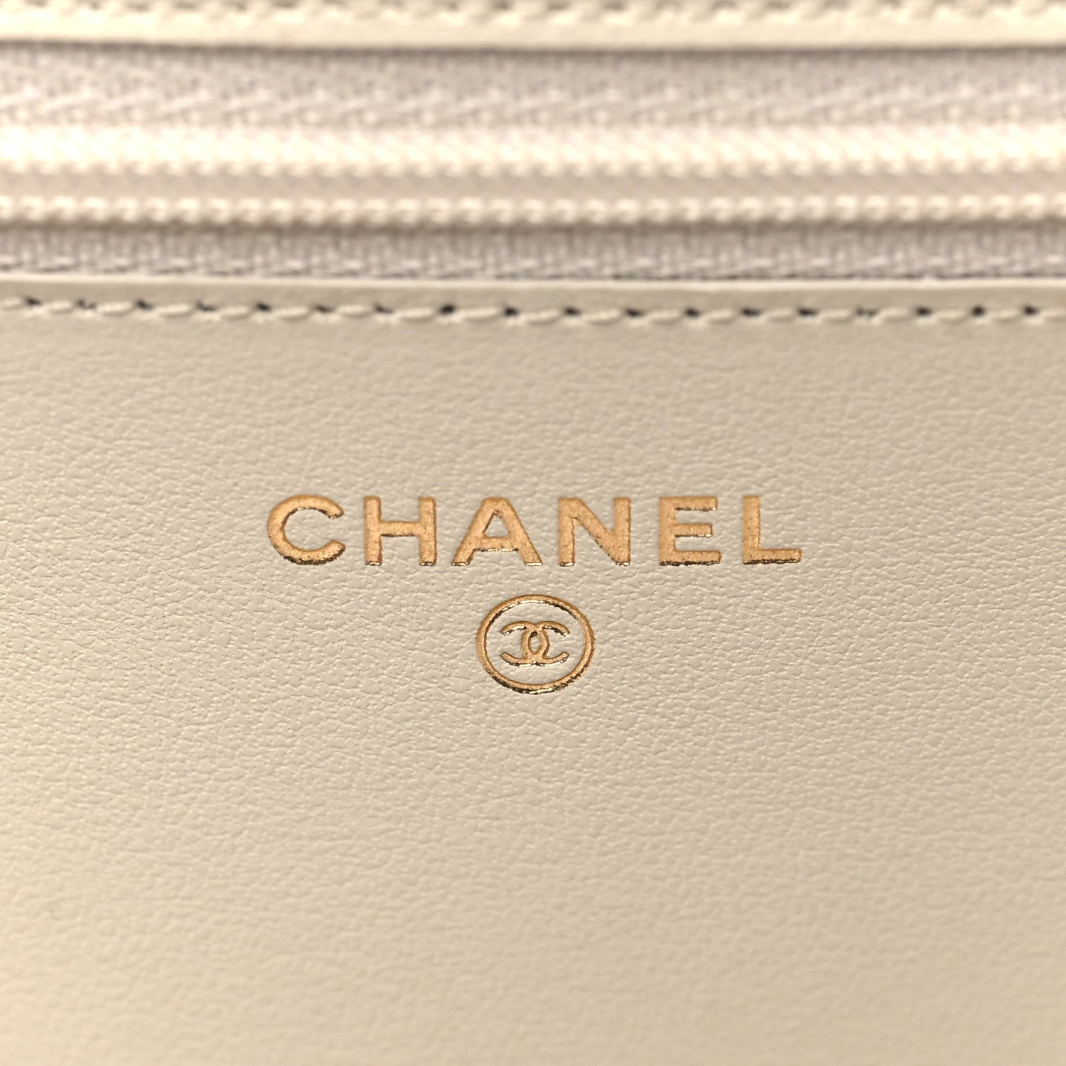 Chanel Caviar Quilted Vintage Mademoiselle Wallet On Chain WOC White 6 of 10