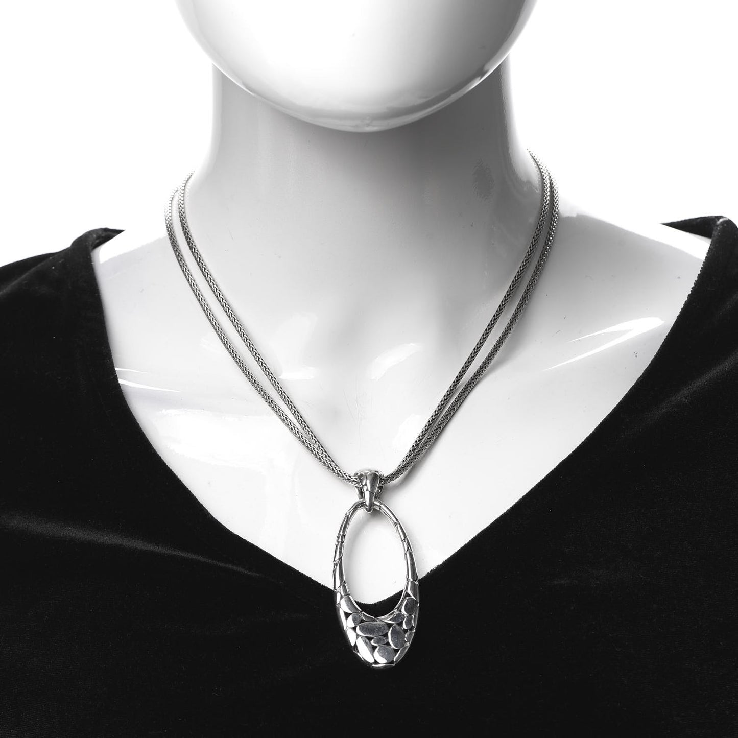 Sterling Silver Kali Pendant Necklace