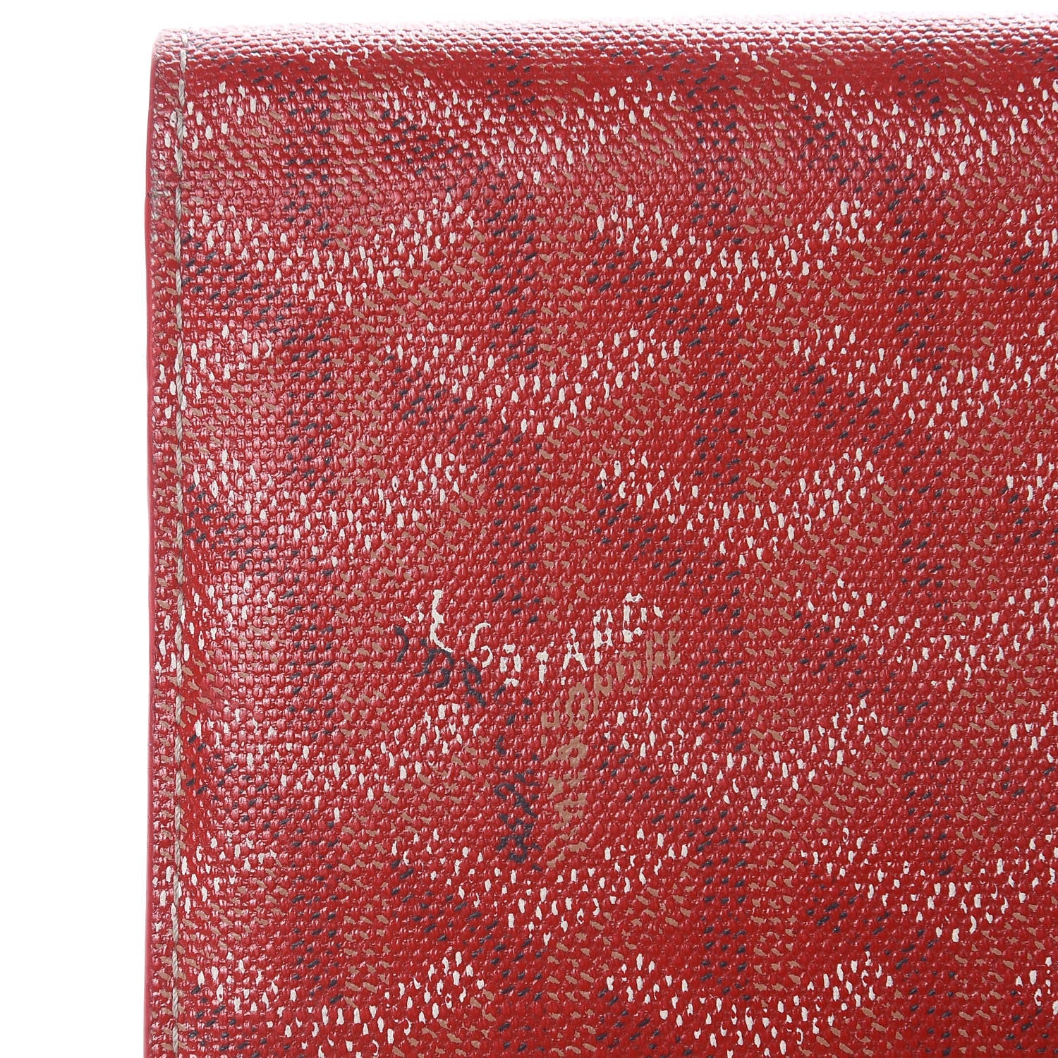 Goyard Goyardine Richelieu Wallet Red 7 of 14