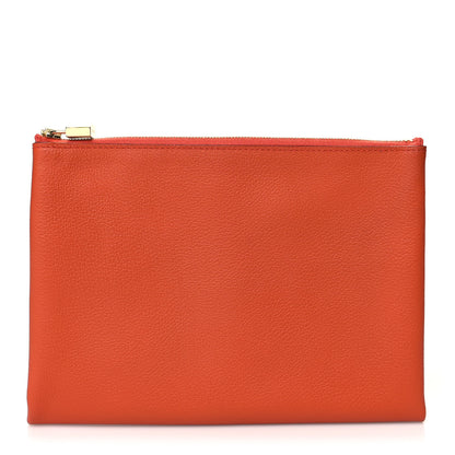 Hermes Evercolor Atout Pouch Terre Battue Anemone 1 of 9