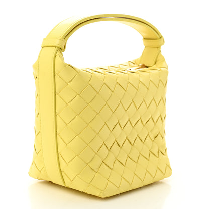 Bottega Veneta Nappa Intrecciato Mini Wallace Buttercup 2 of 9