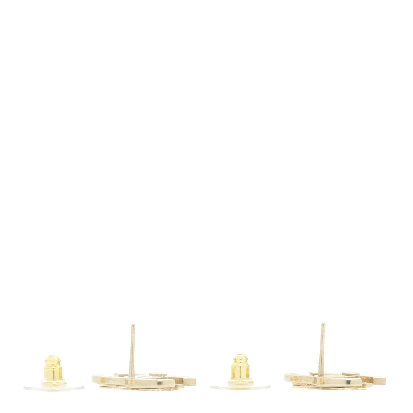 Crystal CC Forever Earrings Gold
