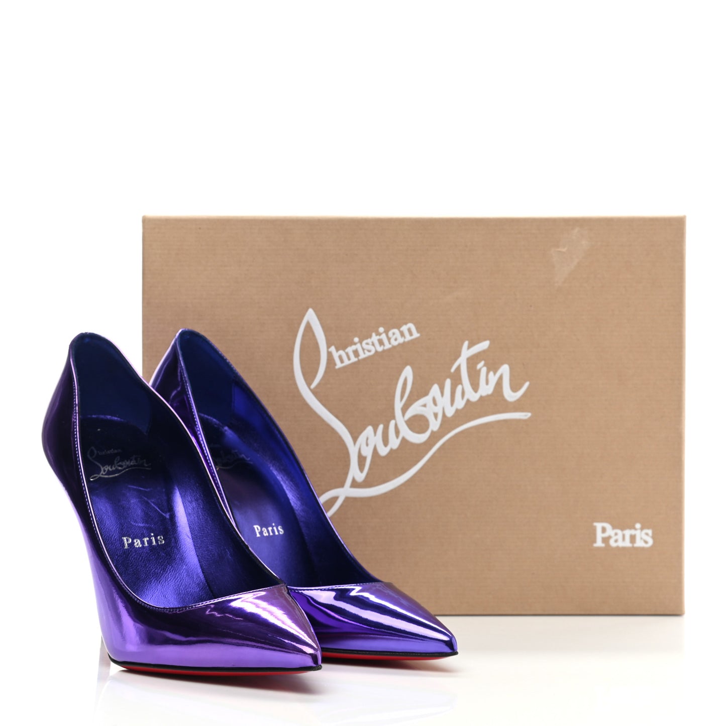 Metallic Patent Psychic Kate 100 Pumps 35 Elektra