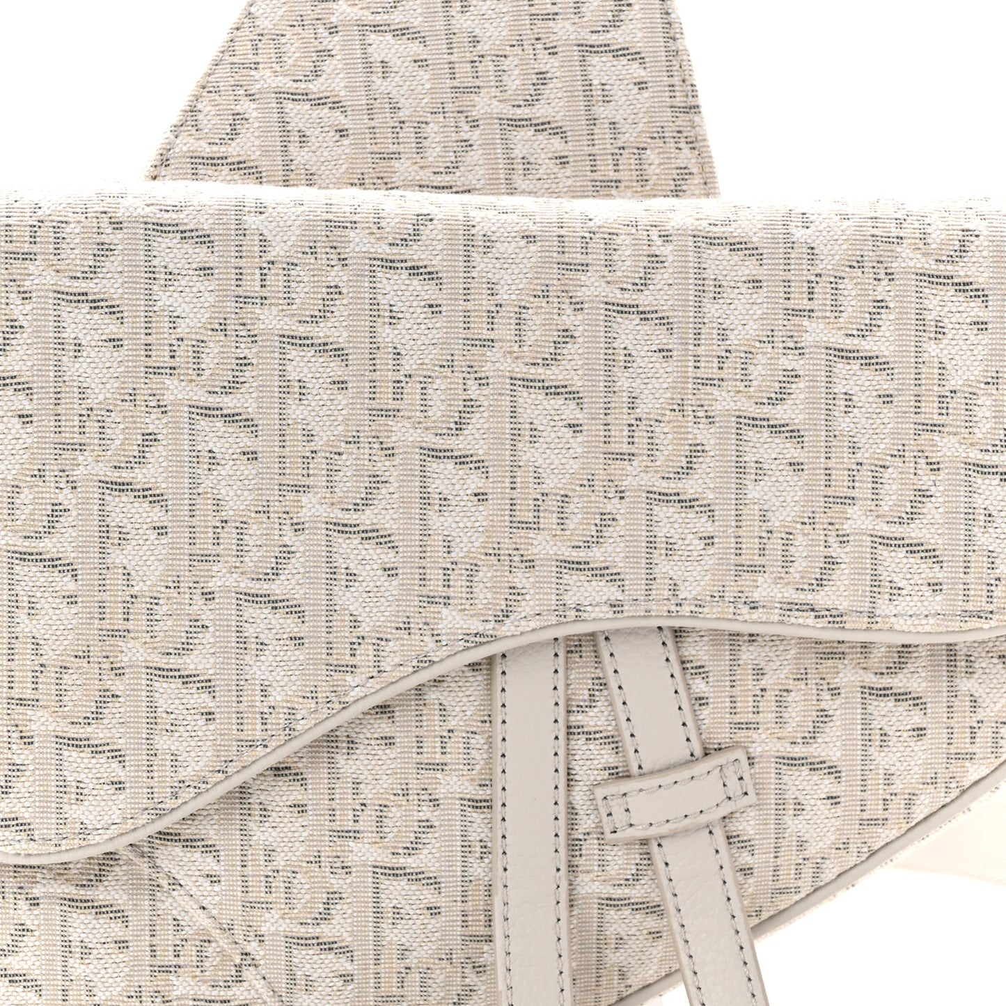 Oblique Mens Saddle Bag Grey
