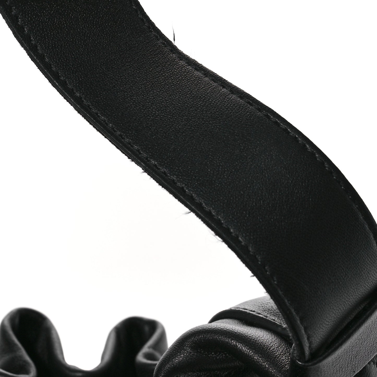 Lambskin Bucket Bag Black