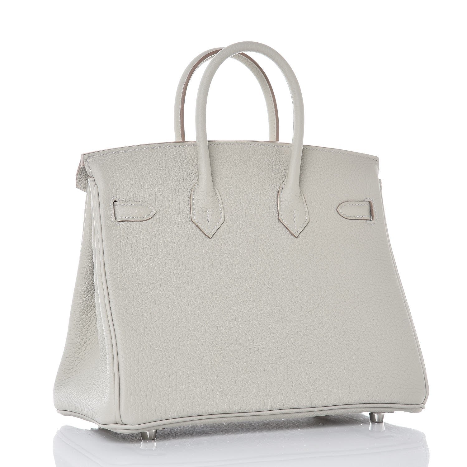 Hermes Togo Birkin 25 Gris Perle 3 of 33