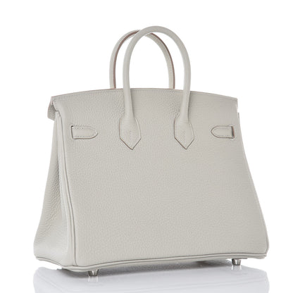 Hermes Togo Birkin 25 Gris Perle 3 of 33