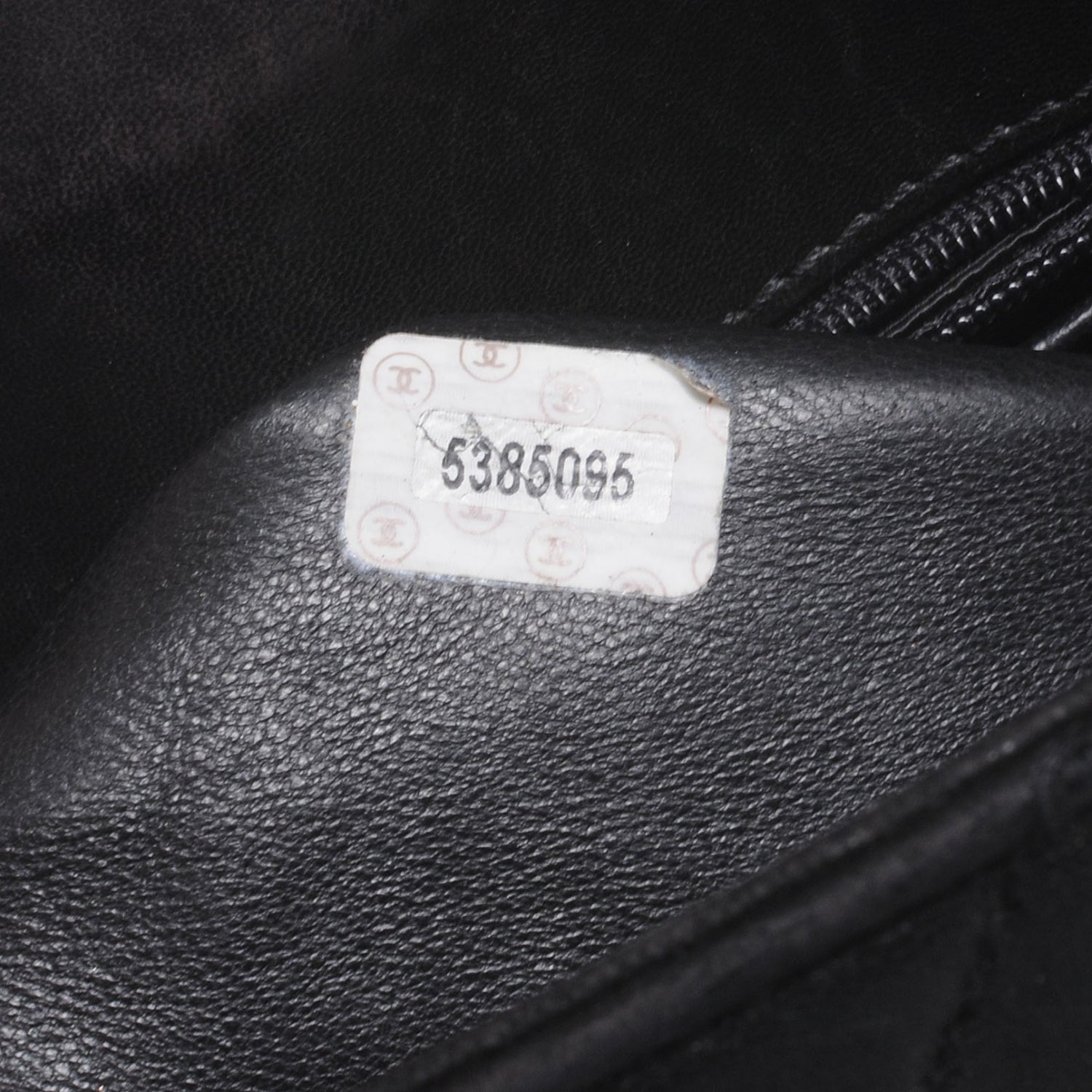 Chanel Lambskin Shoulder Bag w Resin Chain Black 8 of 8