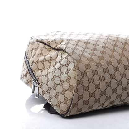 Gucci Monogram Travel Backpack Dark Brown 5 of 13