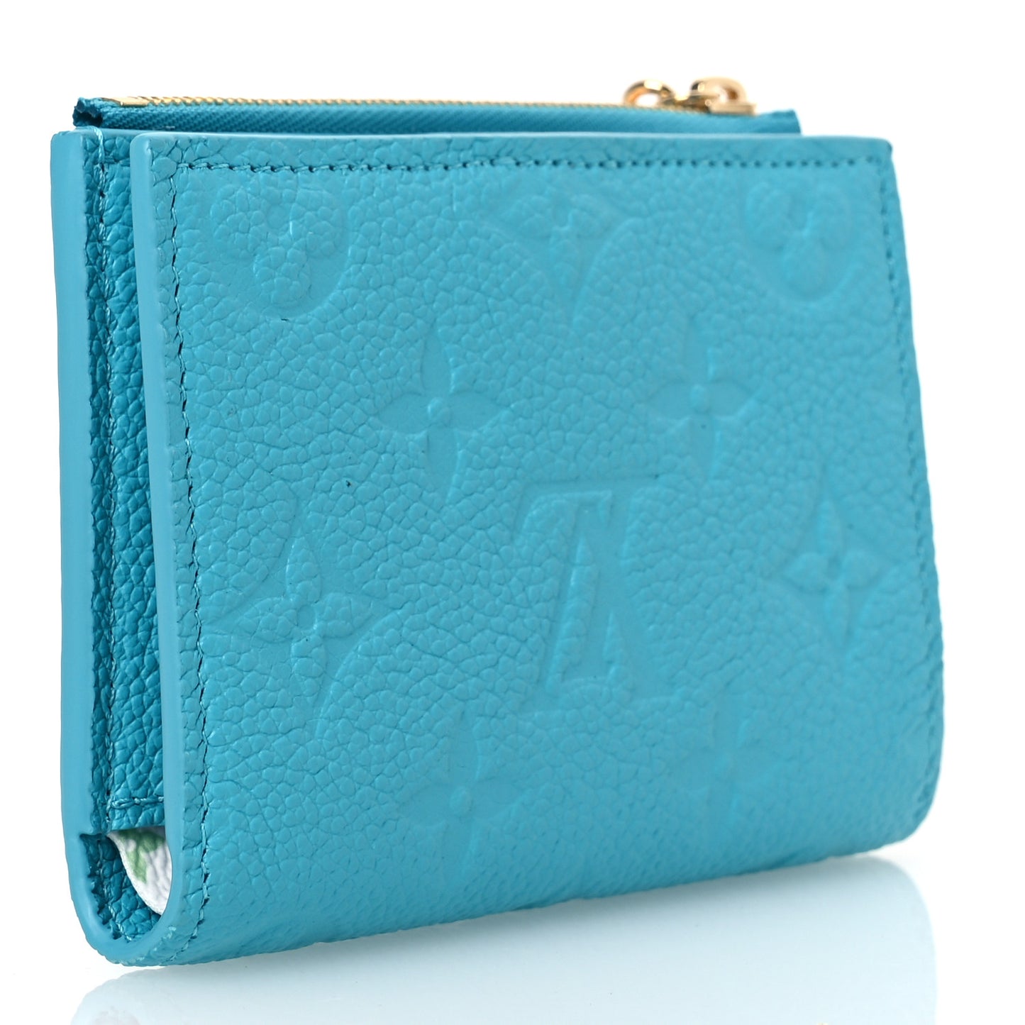X TM Empreinte Monogram Lisa Wallet Kabira Blue