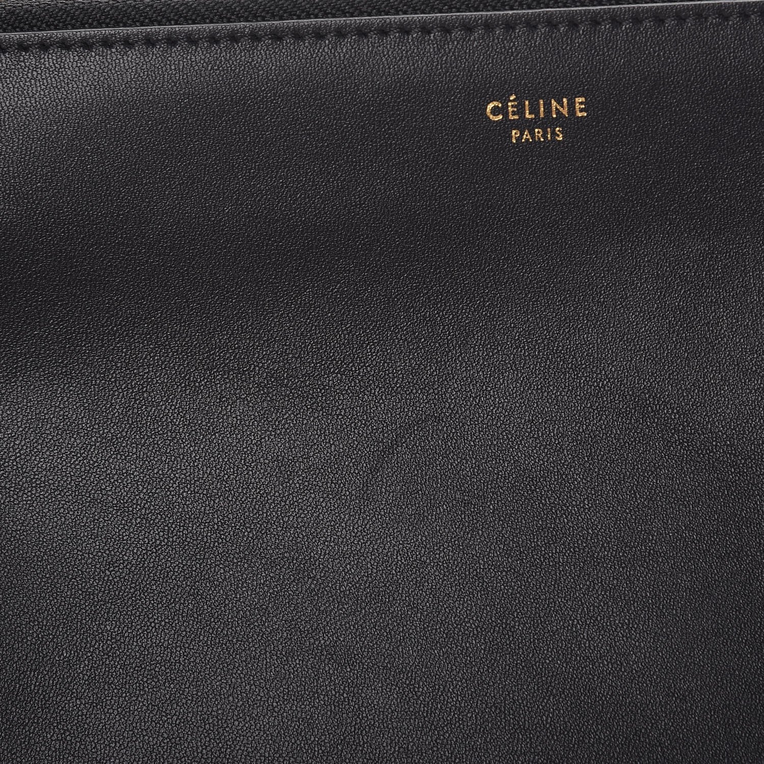 Celine Lambskin Small Trio Crossbody Bag Navy Blue 10 of 10