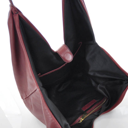 Valentino Garavani Nappa 360 Bow Hobo Red 7 of 8
