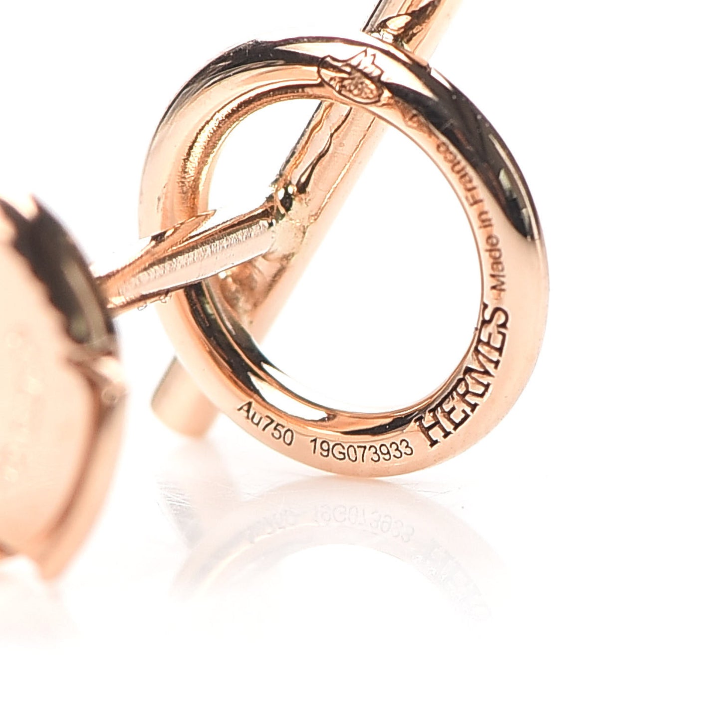 18K Rose Gold PM Echappee Earrings