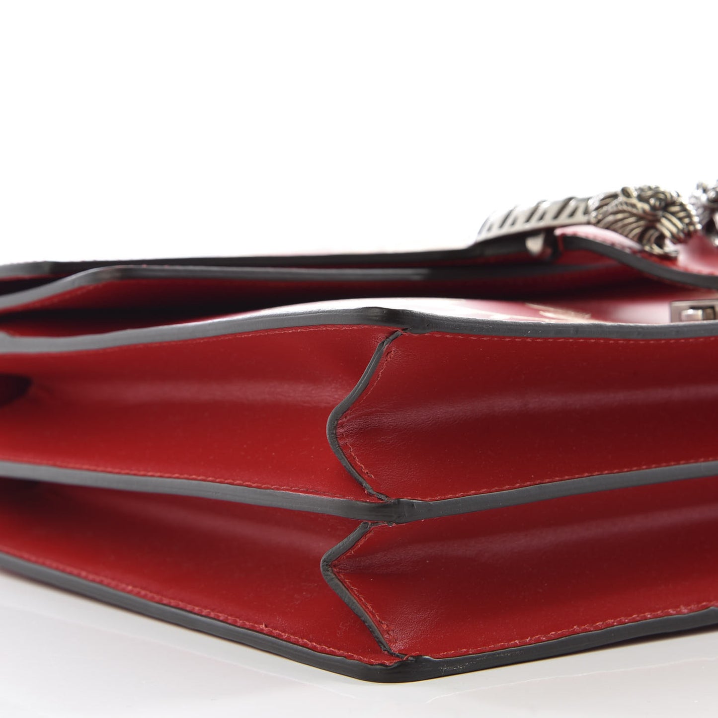 Calfskin Chinese New Year Medium Dionysus Shoulder Bag Hibiscus Red