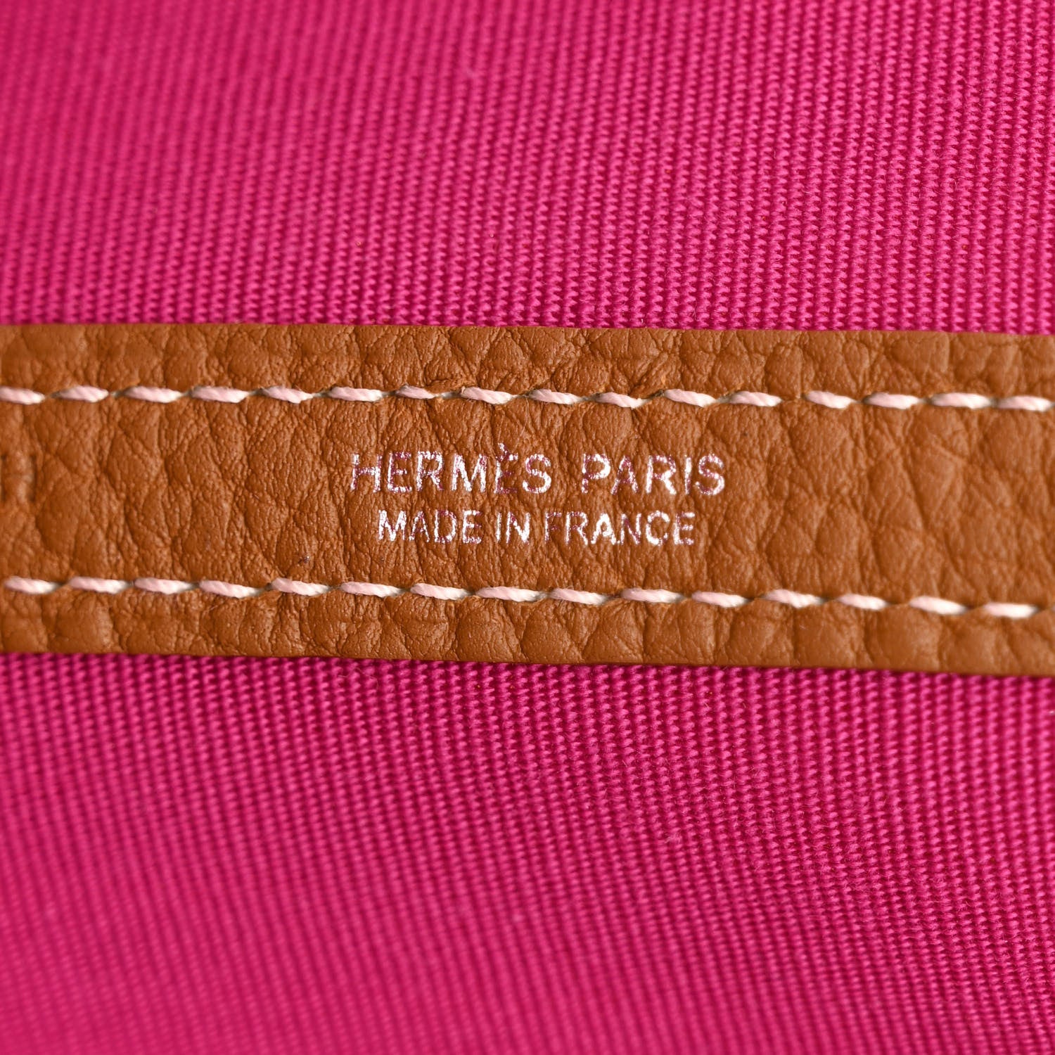 Hermes Toile Militaire Vache Country Verso Garden Party 36 PM Gold Dune Magnolia 6 of 10