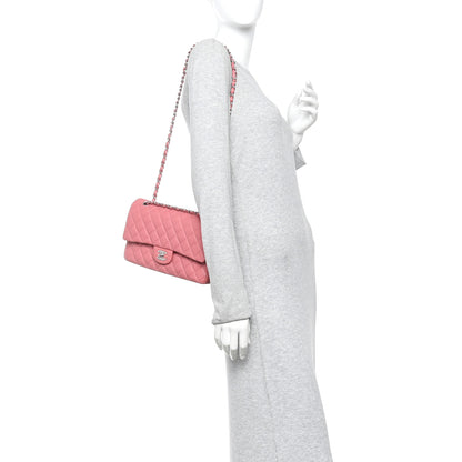 Chanel Lambskin Quilted Medium Double Flap Pink 2 of 12