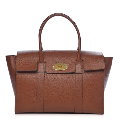 Mulberry Grain Vegetable Tanned Calfskin Bayswater Oak 1 of 12