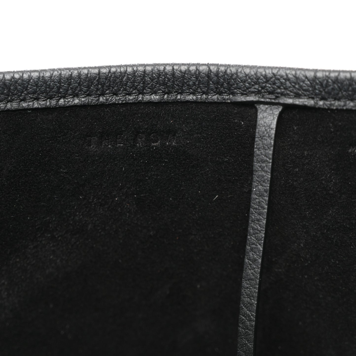 Grained Calfskin Park Tote Three Black