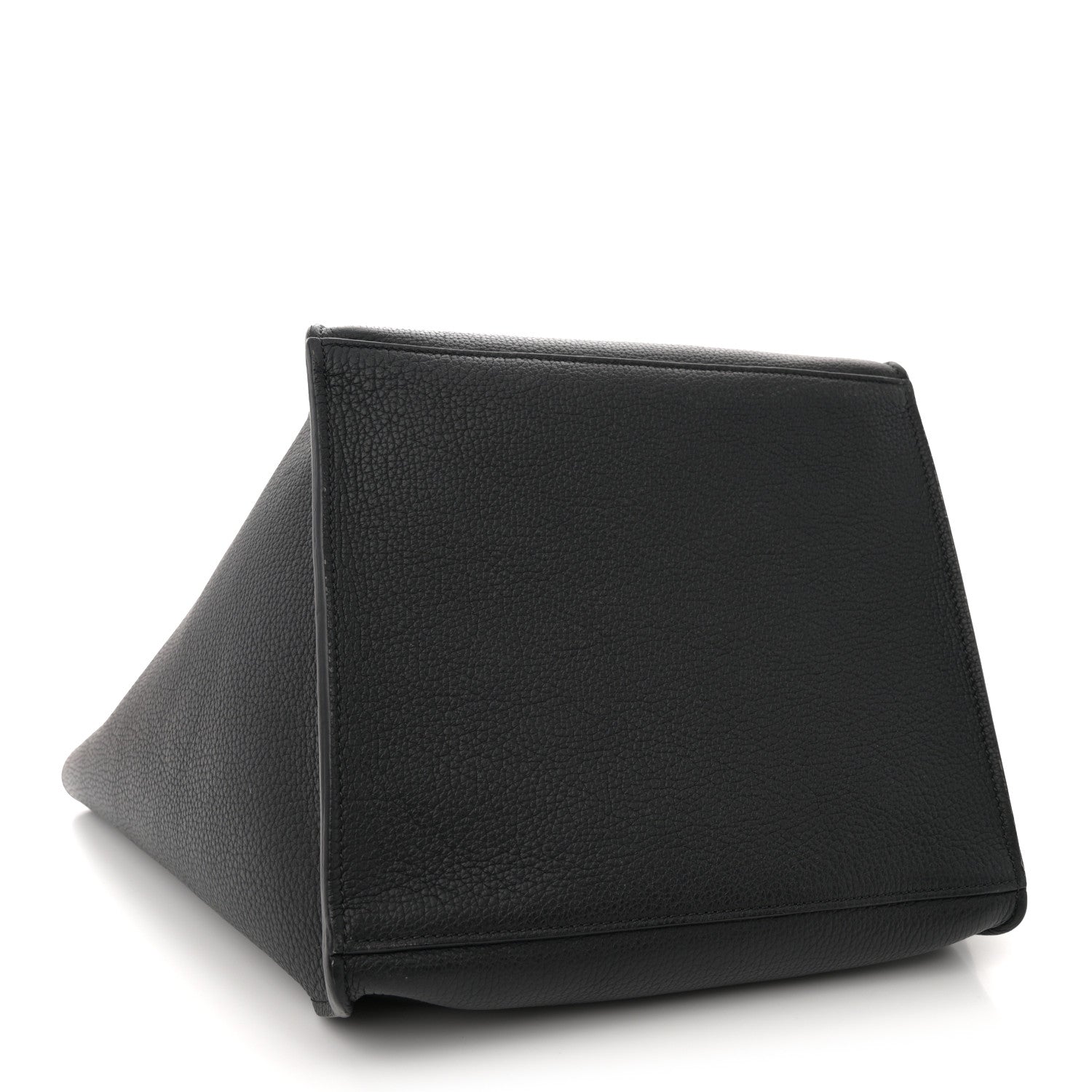Celine Supple Grained Calfskin Small Long Strap Big Bag Black 4 of 16