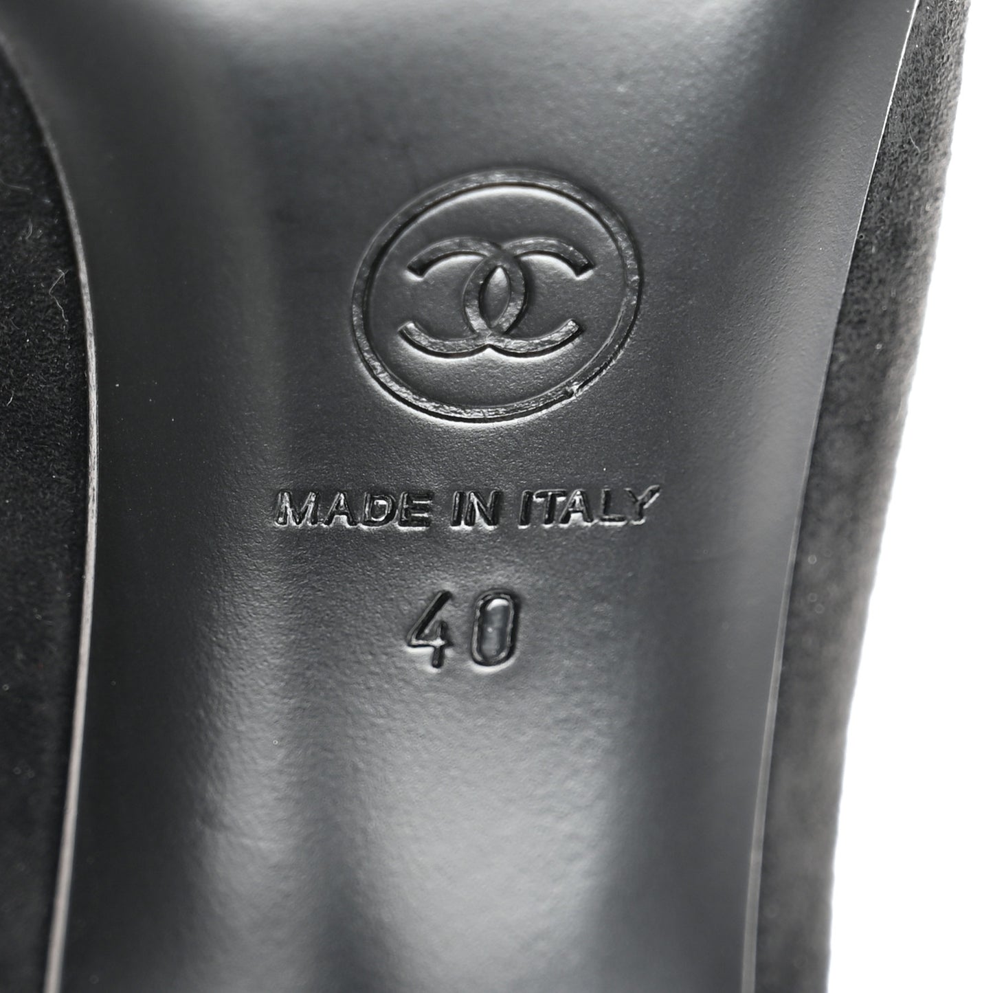 Suede Grosgrain Crystal Star Mules 40 Black