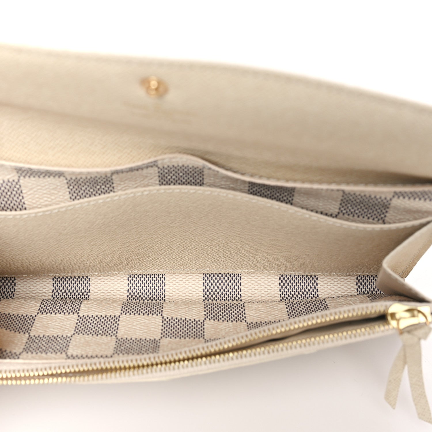 Louis Vuitton Damier Azur Emilie Wallet 12 of 18