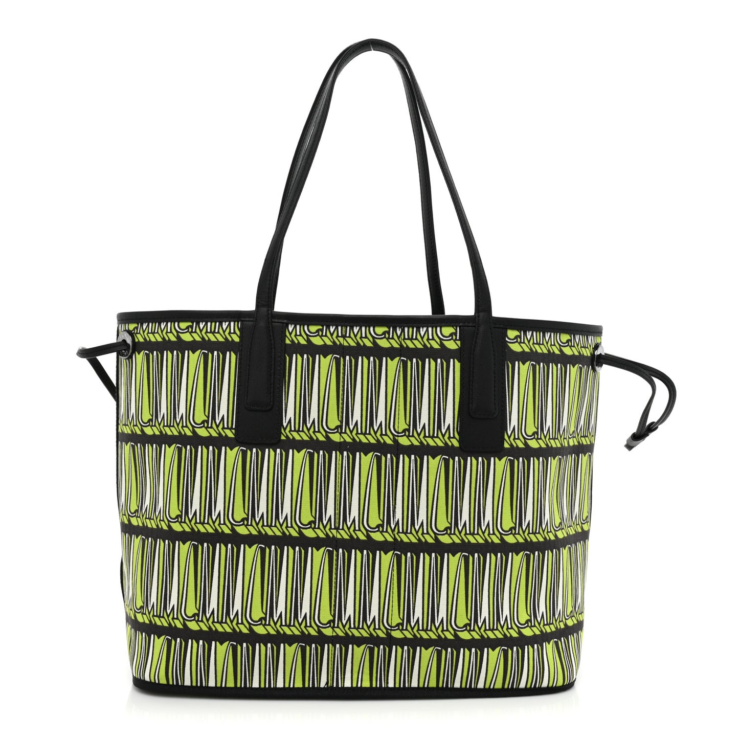 Visetos Medium Liz Reversible Shopper Tote Black