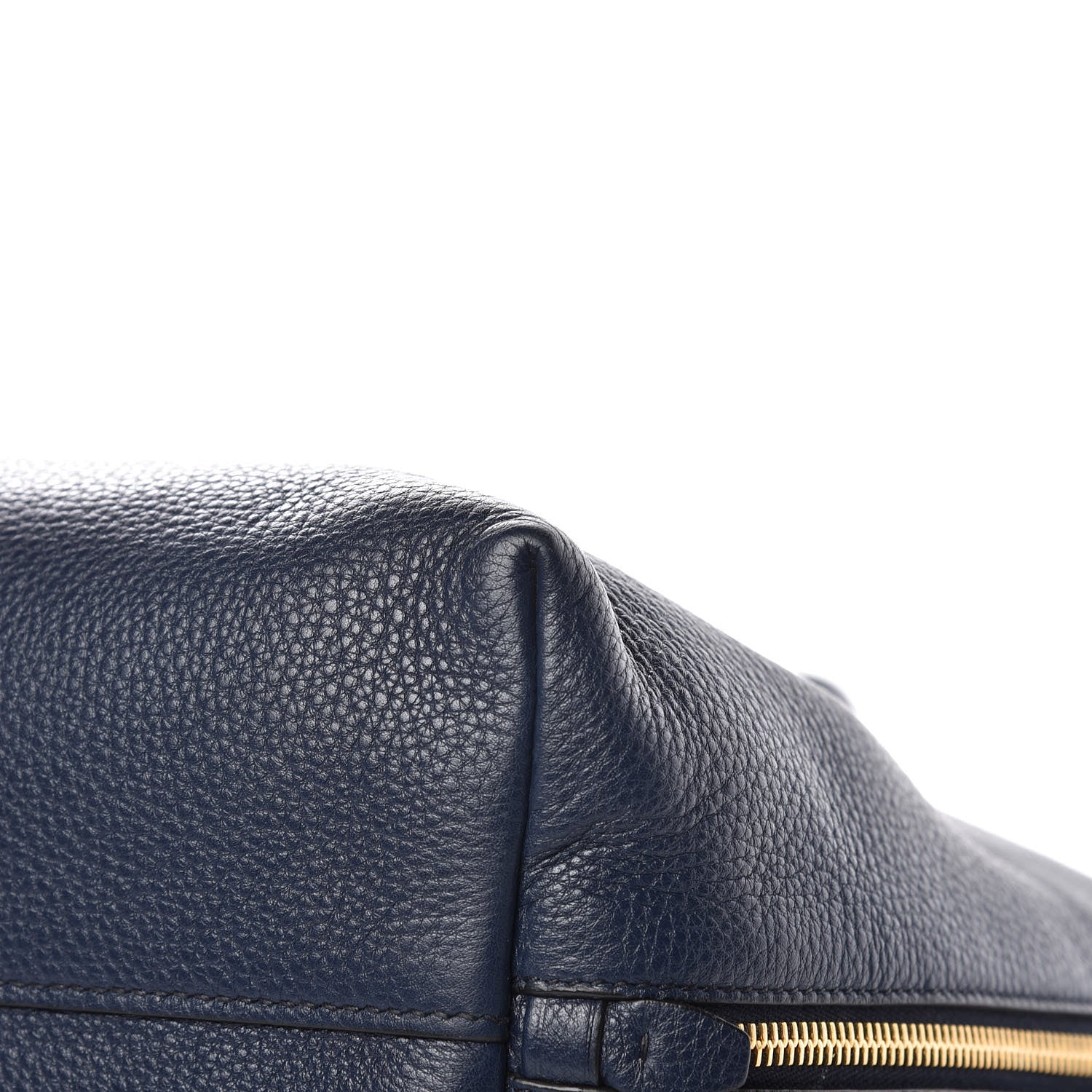 Prada Vitello Daino Side Zip Tote Baltico 12 of 13