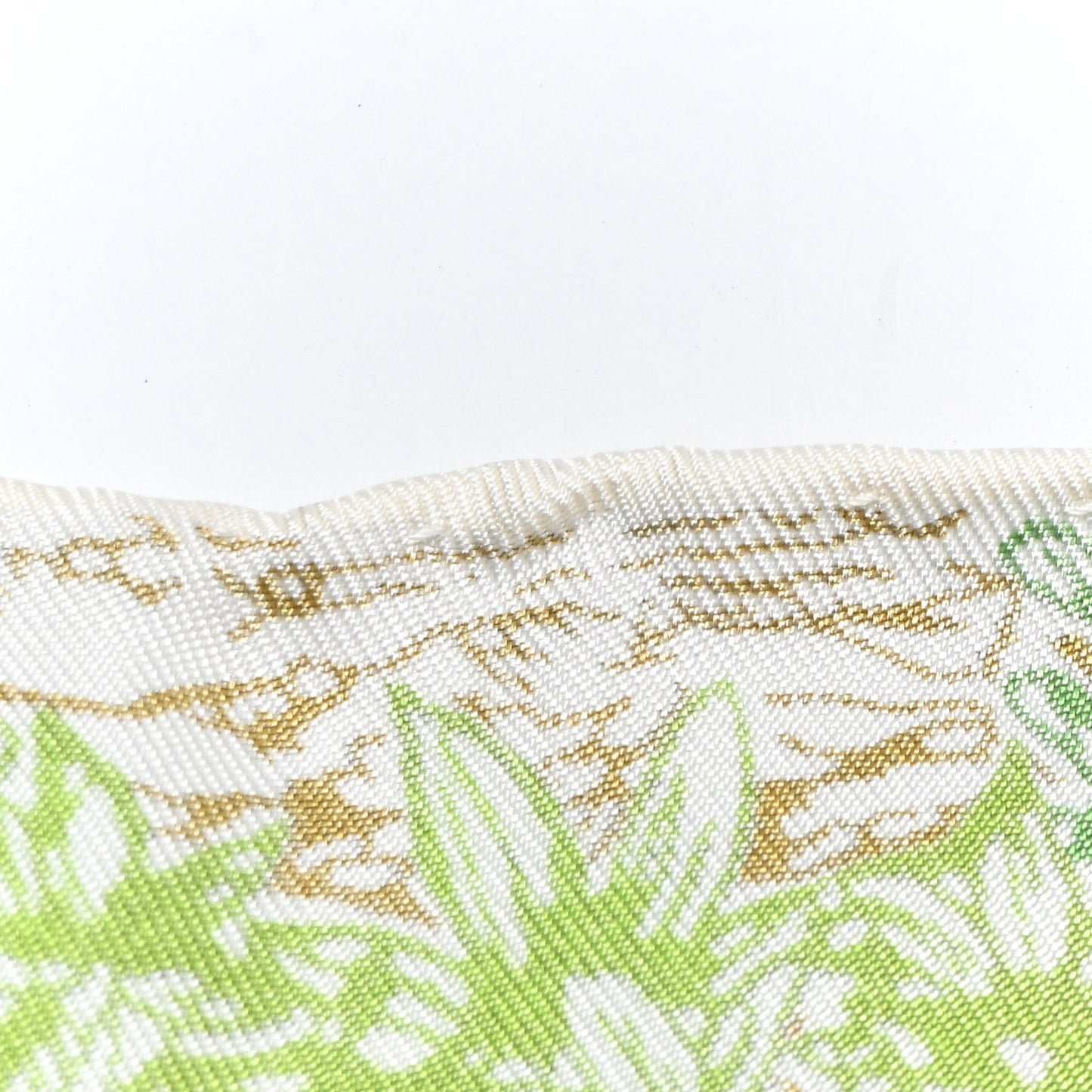 Silk Geant Eleftheria Scarf 140 Vert White Multicolor