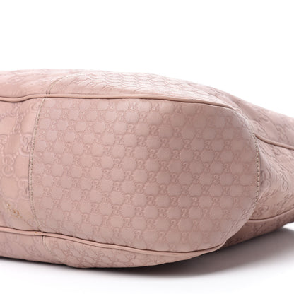 Gucci Guccissima Large Bree Hobo Soft Pink 7 of 12
