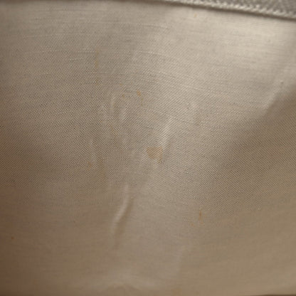 Saint Laurent Cotton Linen Rive Gauche Tote Light Shell 11 of 12