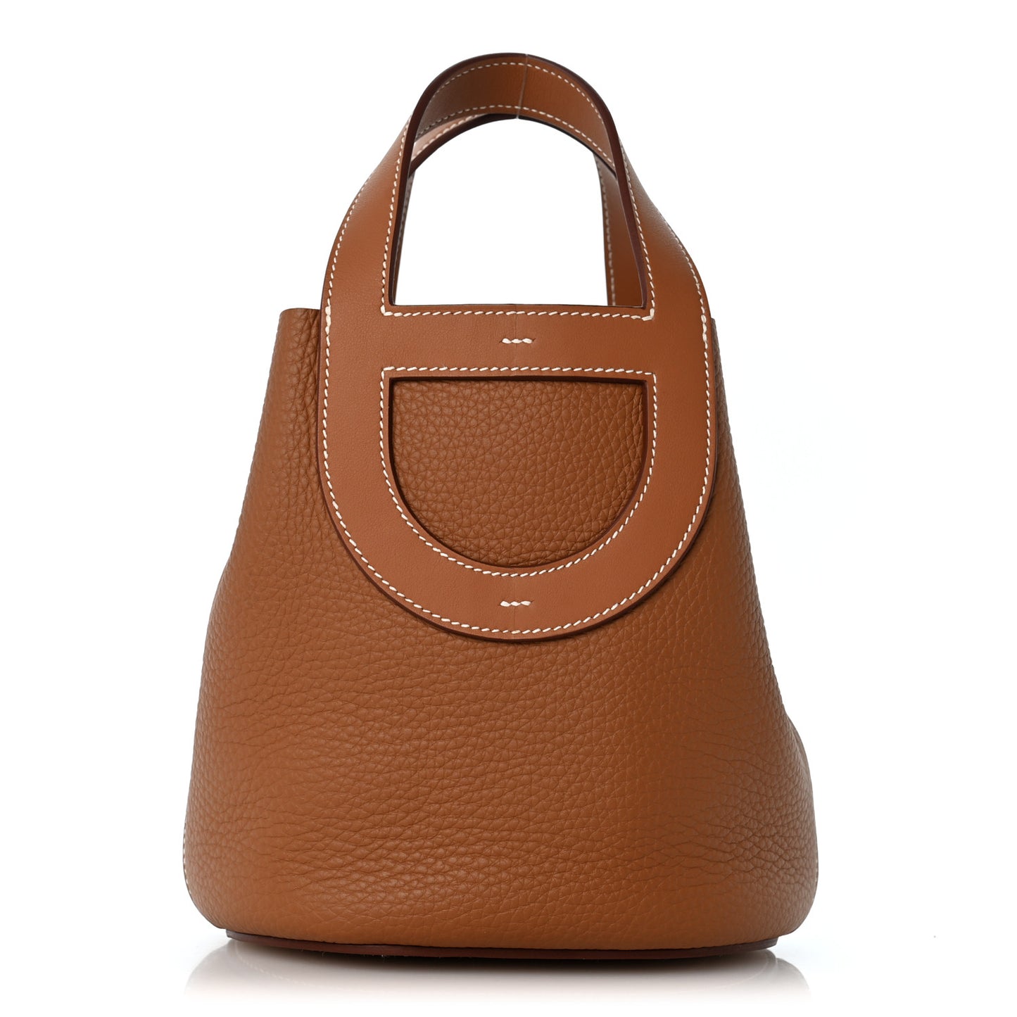 Taurillon Clemence Swift In-The-Loop 18 Bag Gold