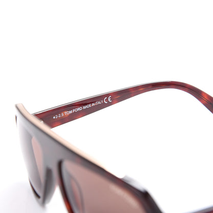 Tom Ford Hugo Sunglasses TF444 Havana 6 of 8