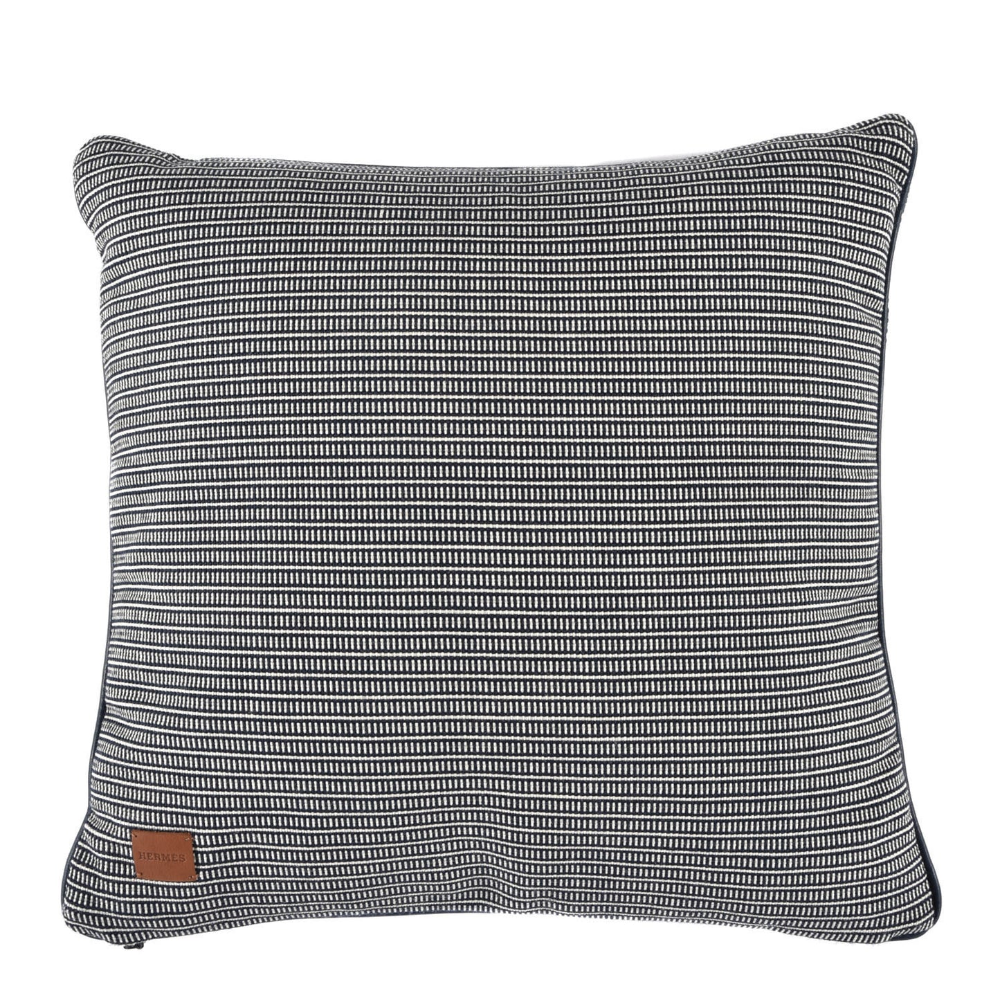 Wool Mini Grapho Tempo Cushion Pillow Encre