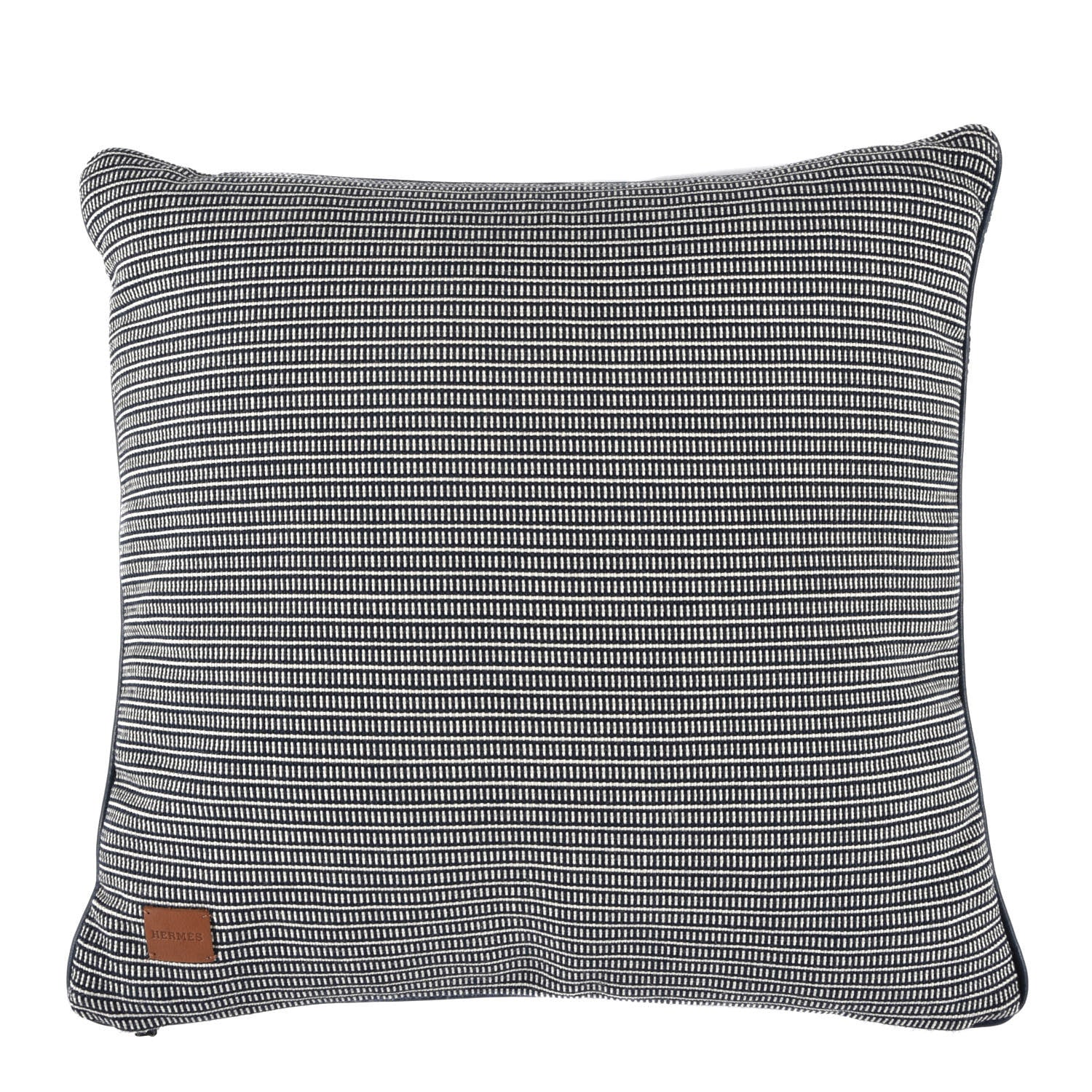 Hermes Wool Mini Grapho Tempo Cushion Pillow Encre 2 of 4