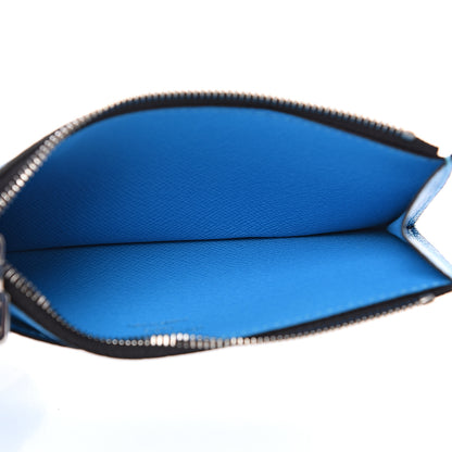 Louis Vuitton Taigarama Coin Card Holder Blue Lagoon 5 of 10