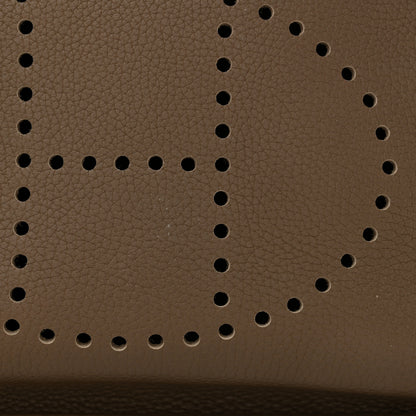 Hermes Taurillon Clemence Evelyne III PM Etoupe 12 of 12