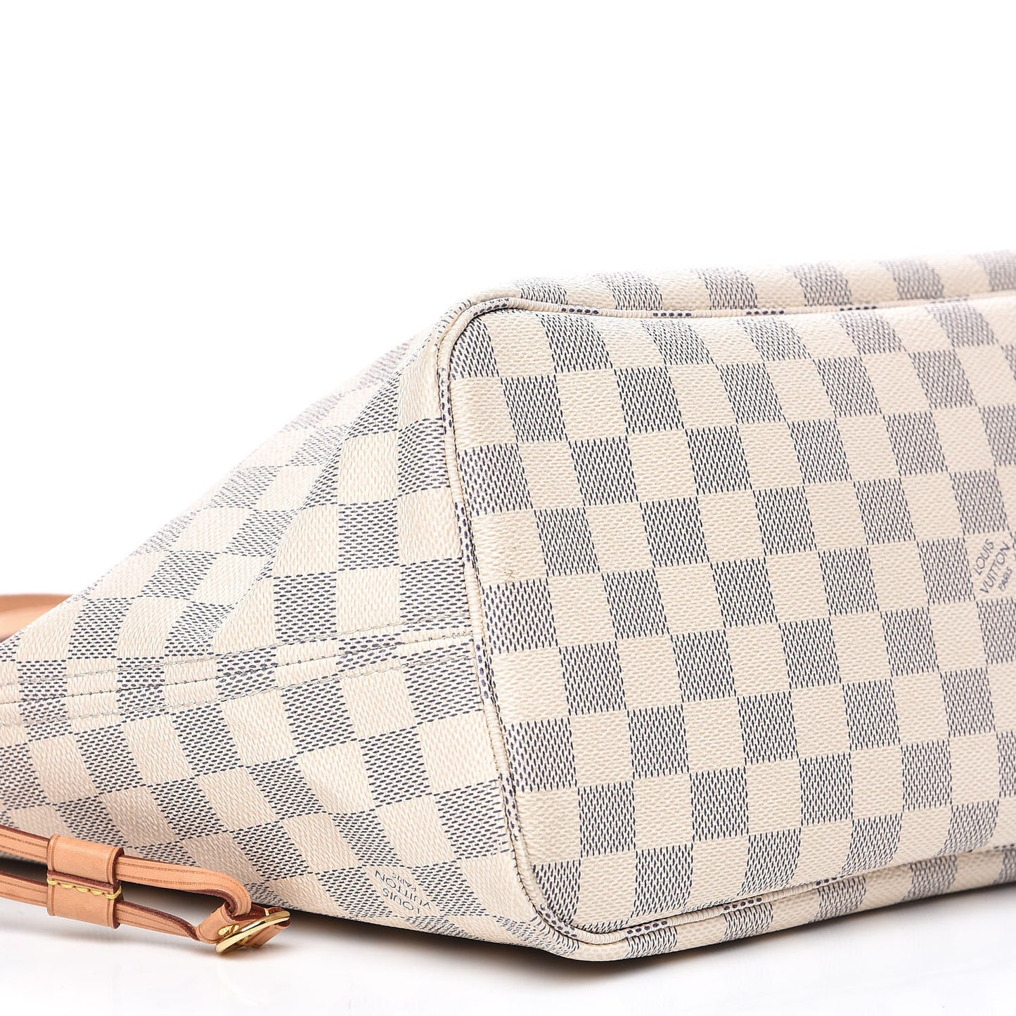 Damier Azur Neo Neverfull MM Rose Ballerine
