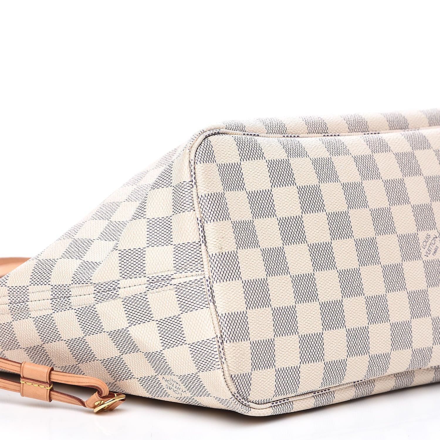 Louis Vuitton Damier Azur Neo Neverfull MM Rose Ballerine 10 of 19