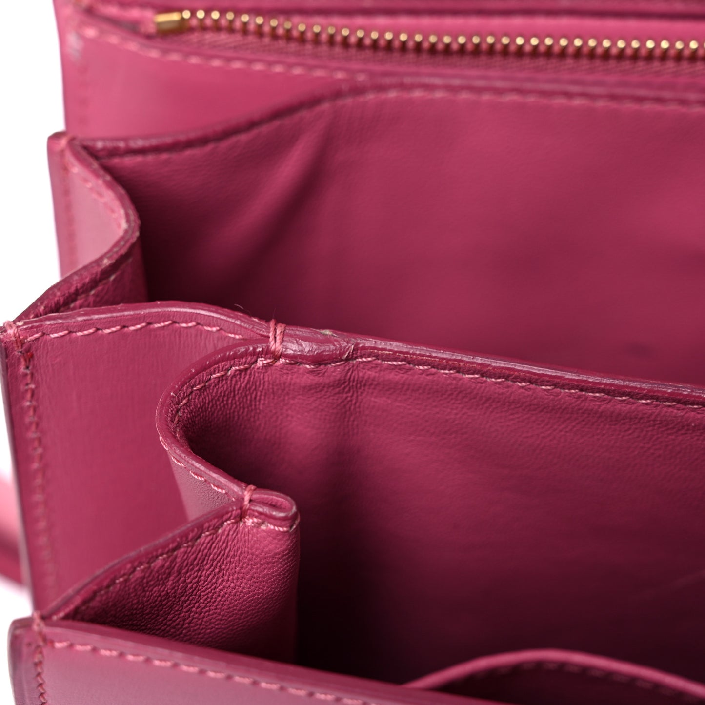 Smooth Calfskin Medium Classic Box Flap Bag Pink
