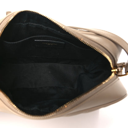 Saint Laurent Calfskin Matelasse Monogram Lou Camera Bag Dark Beige 5 of 10