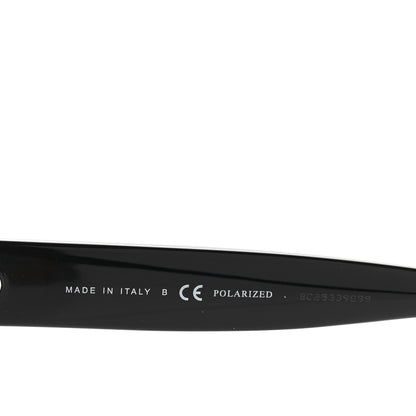 Chanel Acetate Polarized Square CC Sunglasses 5380 Black 5 of 8