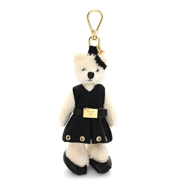 Prada Marlene Teddy Bear Keychain Charm 1873681 – FASHIONPHILE