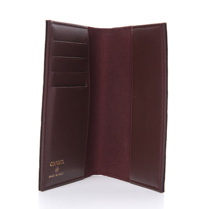 Chanel Lambskin Quilted Passport Holder Black 5 of 9