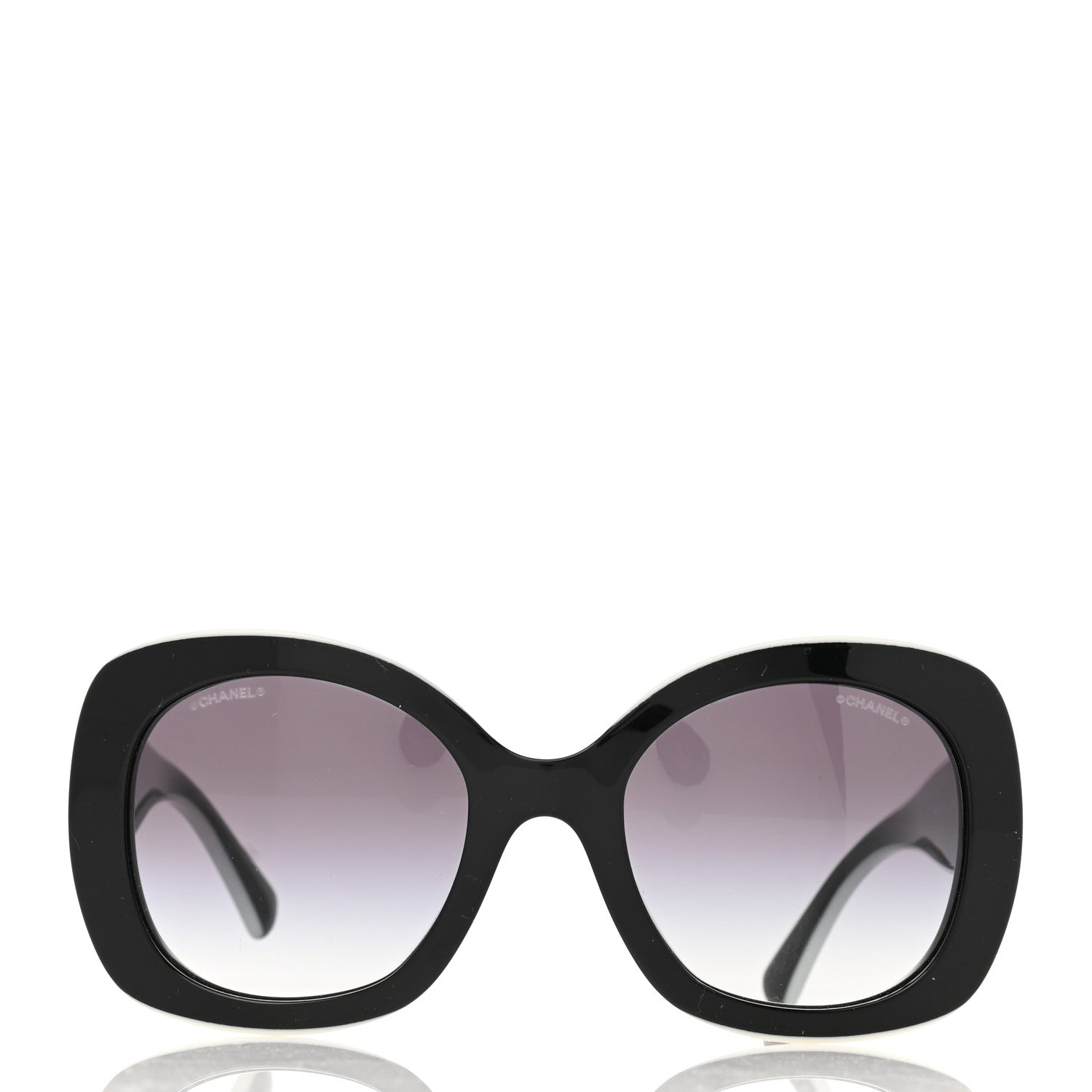 Chanel Acetate Sunglasses 71414A Black 3 of 9