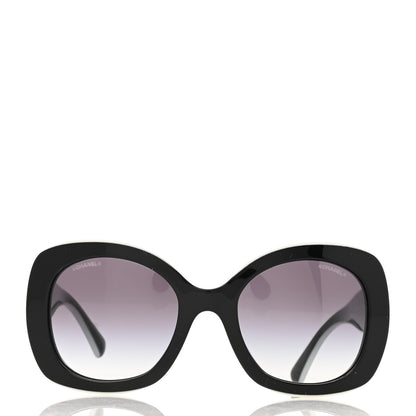 Chanel Acetate Sunglasses 71414A Black 3 of 9
