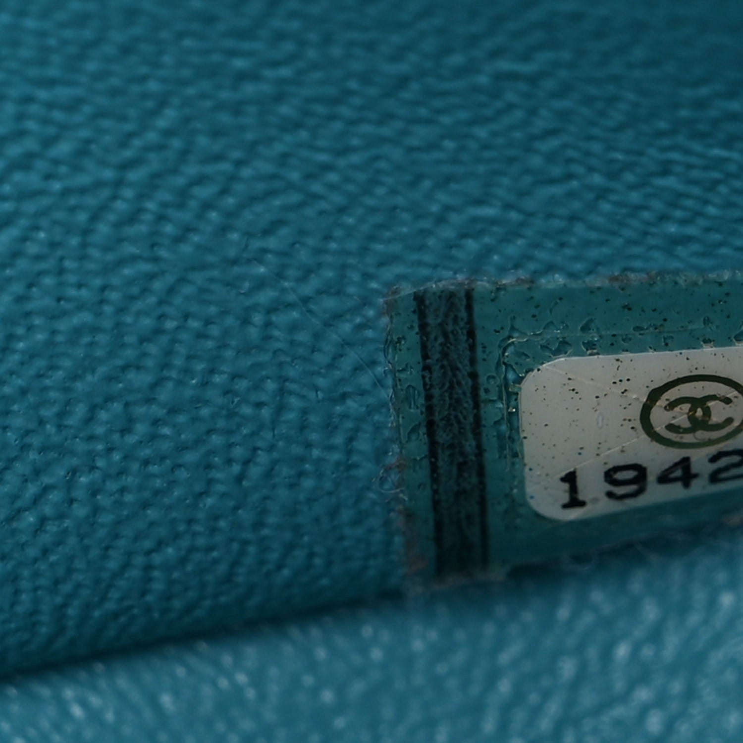 Chanel Lambskin Quilted Jumbo Double Flap Turquoise 5 of 10