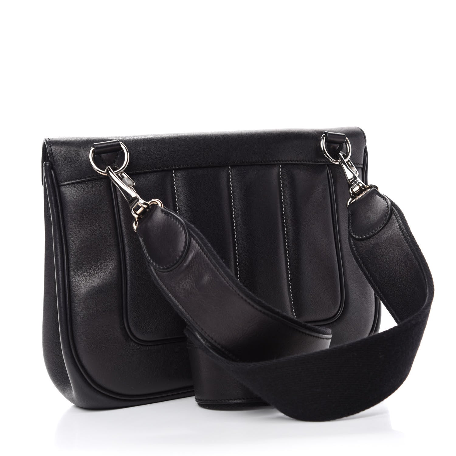 Hermes Veau Swift Sac Berline 28 Black 3 of 10