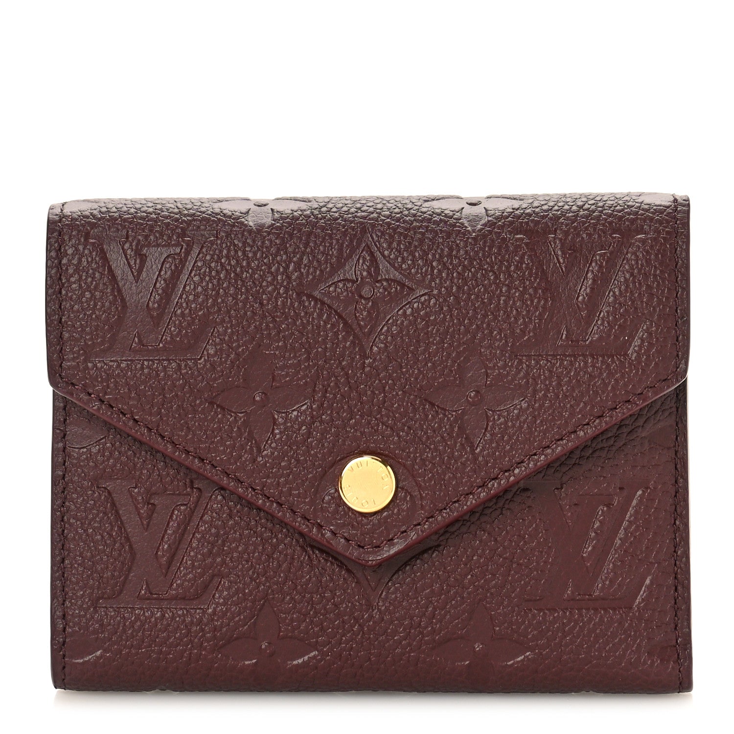 Louis Vuitton Empreinte Victorine Wallet Wine 1 of 9