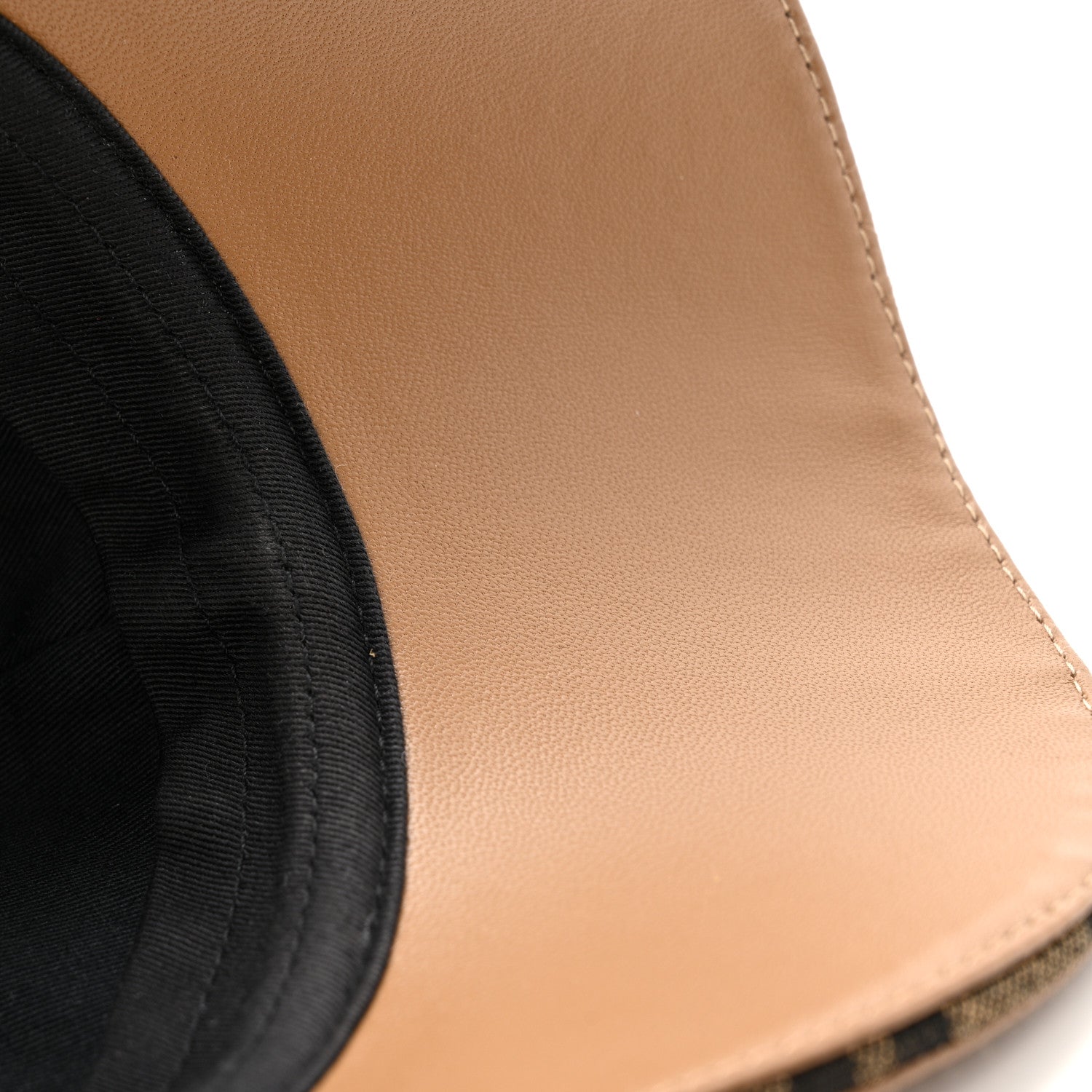 Fendi Canvas FF Reloaded Baseball Hat Tobacco Dark Brown 9 of 9
